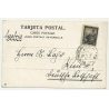 Buenos Aires / Argentina: Escuela Naval (Vintage Postcard: 1906)