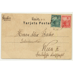 Buenos Aires / Argentina: Plaza Italia Y Monumento Á Garibaldi (Vintage Postcard: 1906)