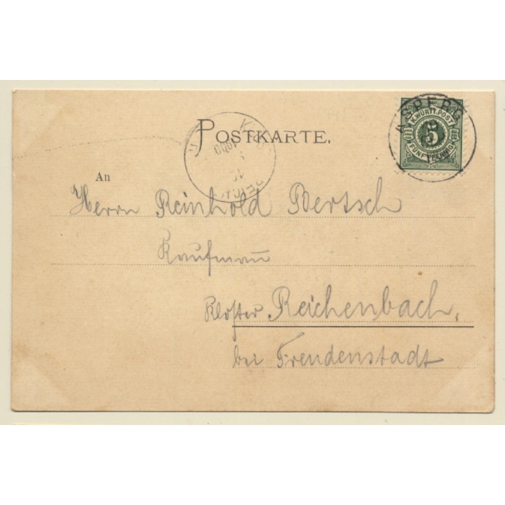 Germany: Gruss Aus Hohenasperg / Asperg (Vintage PC 1900)