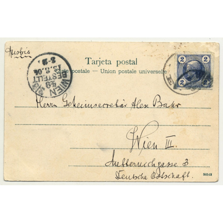 Buenos Aires / Argentina: Casa De Gobierno (Vintage Postcard: 1904)