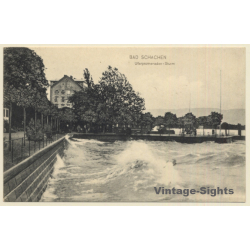 Bad Schachen / Germany: Uferpromenaden Sturm (Vintage PC)