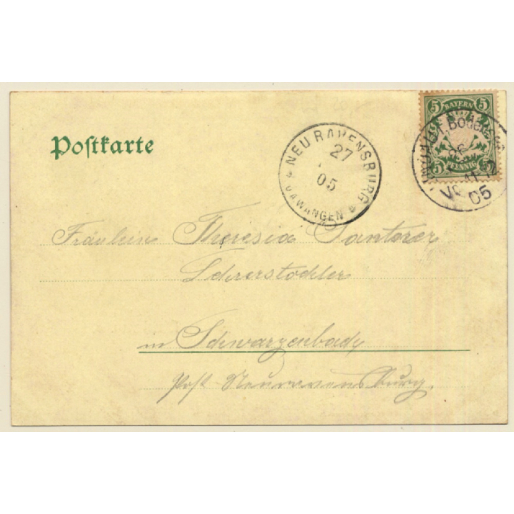 Lindau Im Bodensee / Germany: Total View (Vintage PC 1905)