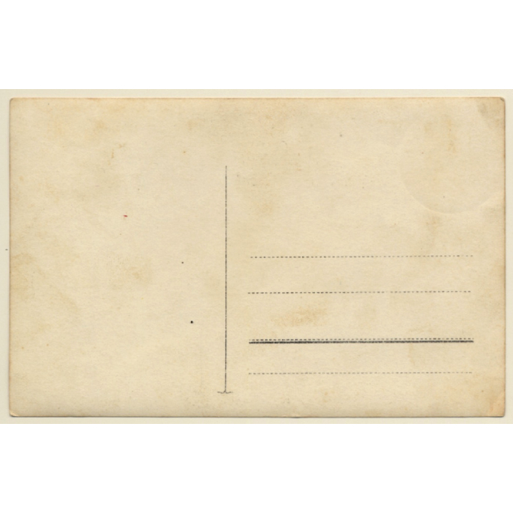 Kanton Basel / Switzerland: Kiosk Rheinbad? Schwimmbad? (Vintage RPPC 1920s/1930s)