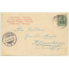 Konstanz / Germany: Bahnhofsplatz (Vintage PC Trenkler & Co 1904)