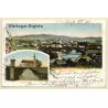 Bad Kötzting - Weissenregen / Germany: Total View - Church (Vintage PC Litho 1902)