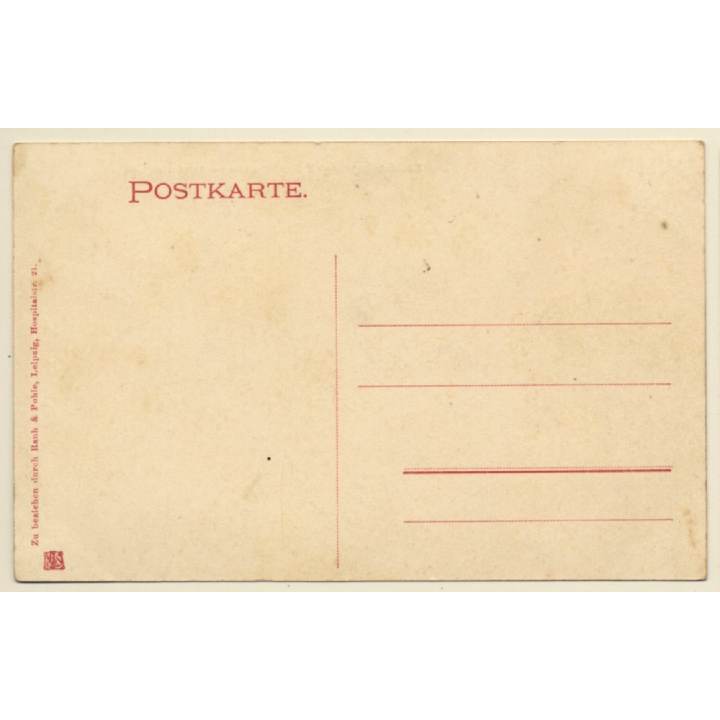 Stabhochsprung II Höhe Der Leine Über 3 Meter (Vintage PC 1910s/1920s)