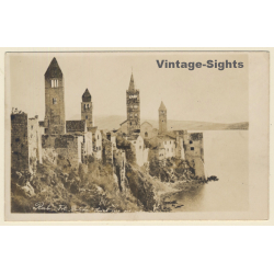 Rab / Croatia: Bendictine Monastery St. Andreas (Vintage RPPC 1927)