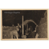 A.Winkler: Der Bergmann - Grubenmaurer / Miners - Mining (Vintage PC)