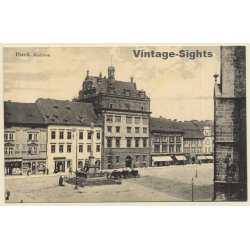 Plzen (Pilsen) / Czechia: Radnice - Town Hall (Vintage PC)