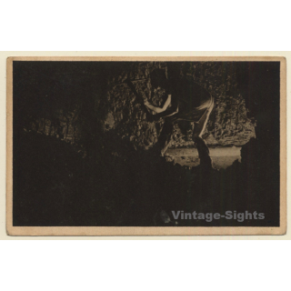 A.Winkler: Der Bergmann - Häuer Im Aufbruch (Vintage PC ~1920s)