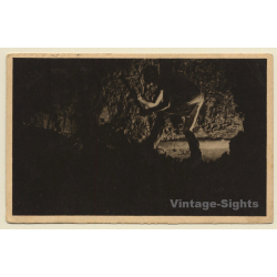 A.Winkler: Der Bergmann - Häuer Im Aufbruch (Vintage PC 1924)