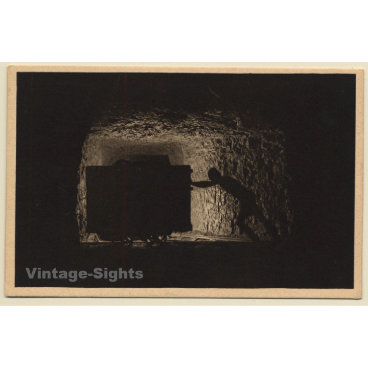 A.Winkler: Der Bergmann - Förderer (Vintage PC ~1920s)