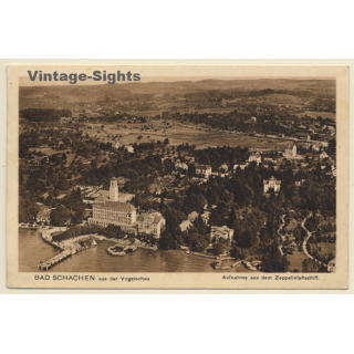 Bad Schachen / Germany: Aufnahme Aus Dem Zeppelinluftschiff (Vintage PC 1912)