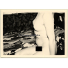 Erotic Study: Upper Body Of Nude Woman*3 (Vintage Photo ~1940s)