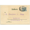 Das Postwesen: Deutsche Reichspost (Vintage PC Litho 1900)