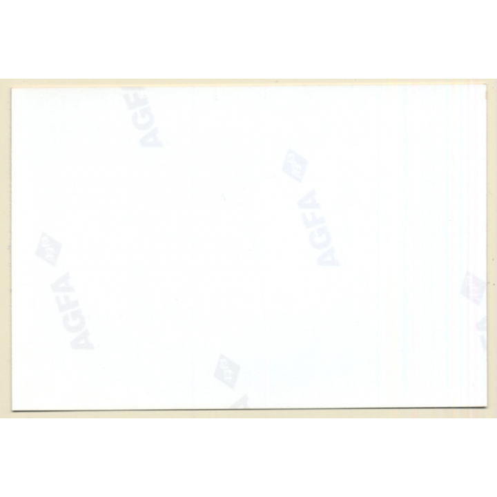 Rear View: Slim Darkhaired Nude Lingers On Bed / Nylons - Butt (Vintage Photo ~1990s)