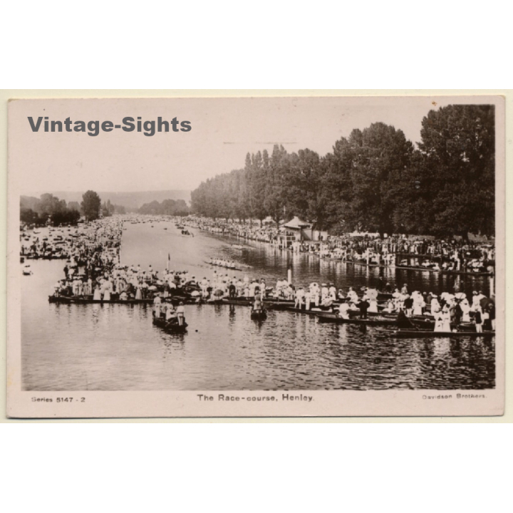 Oxford / UK: Henley Royal Regatta - Race Course - Rowing (Vintage RPPC)