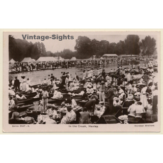 Oxford / UK: Henley Royal Regatta - In The Crush - Rowing (Vintage RPPC)