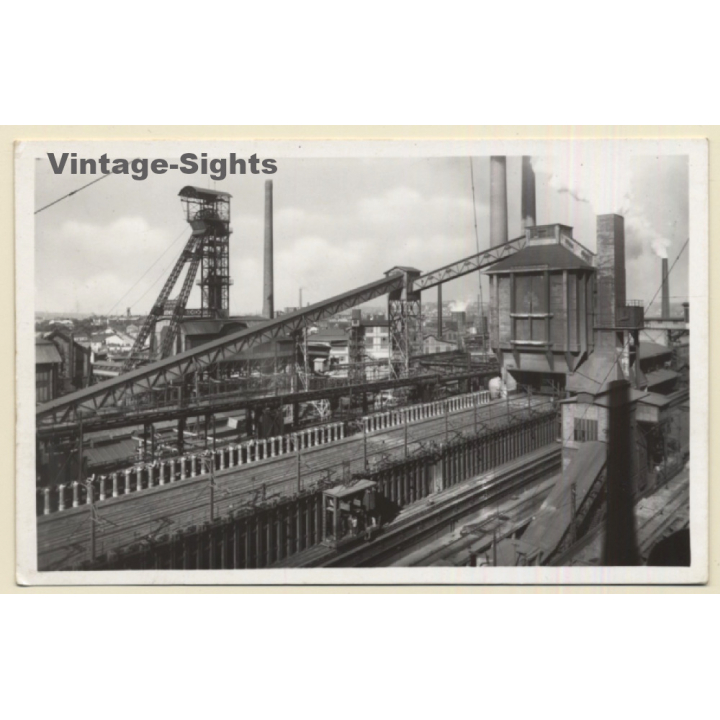 Vitkovice - Witkowitz / Silesia - Czechia: Coking Plant + Coal Mine (Vintage RPPC)