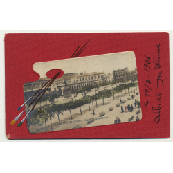 Montevideo / Uruguay: Plaza Independencia (Vintage Postcard: 1906)