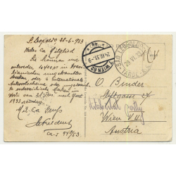 Sao Leopoldo / Brazil: Vista Geral (Da Igreja Matriz) (Vintage Postcard: 1933)