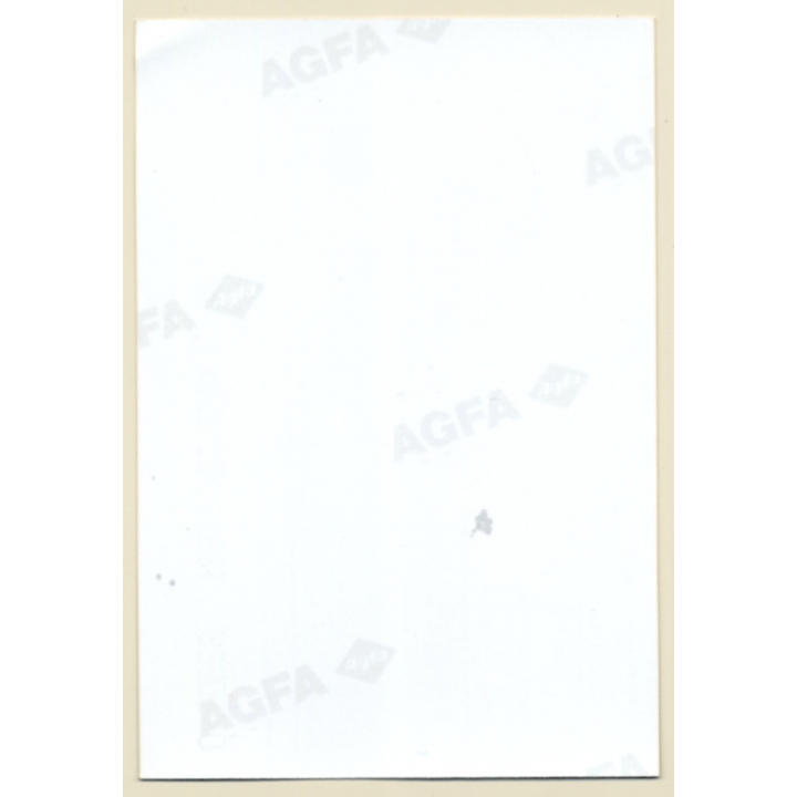 Rear View: Slim Darkhaired Semi Nude Takes Off Lacquer Dress (Vintage Photo ~1990s)