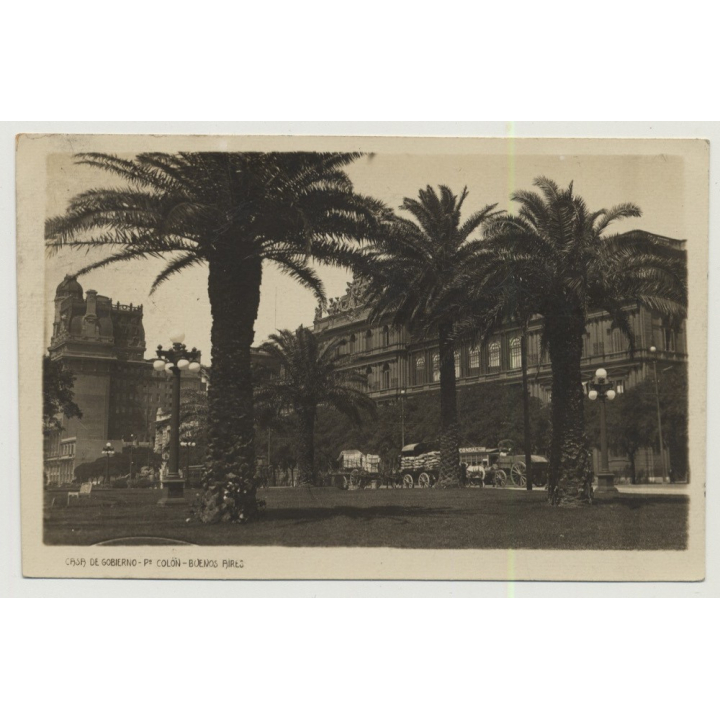Colon - Buenos Aires / Argentina: Casa De Gobierno (Vintage Postcard: 1925)