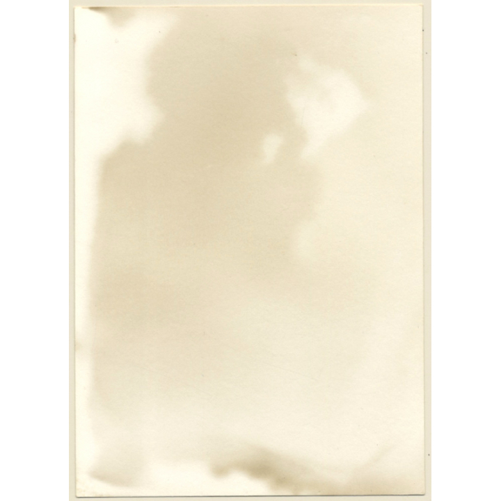 Erotic Study: 2 Slim Nudes On Transparent Negligees (Vintage Photo GDR ~1980s)