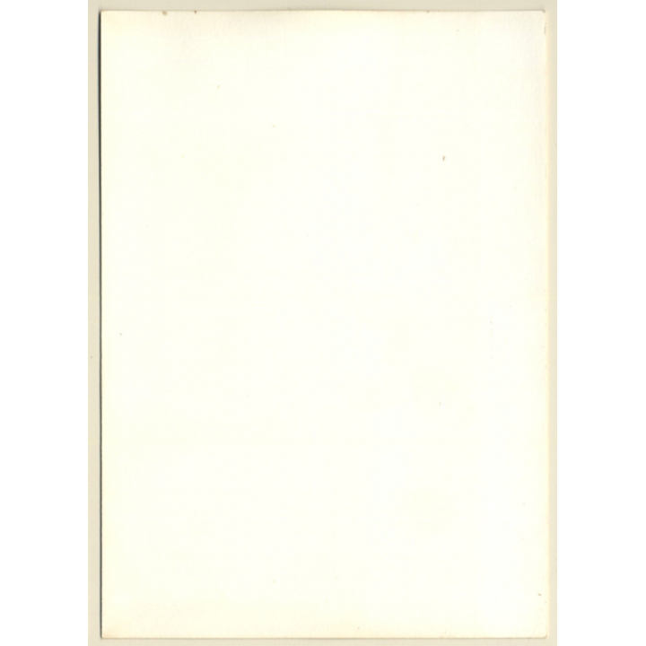 Erotic Study: Pretty Slim Semi Nude Looks Over Shoulder (Vintage Photo GDR ~1980s)