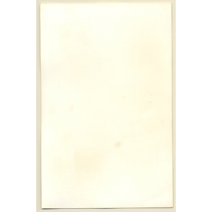 Erotic Study: Natural Blonde Nude Kneeling & Showing Hairy Armpits (Vintage Photo GDR ~1980s)