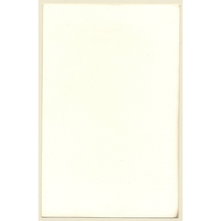 Erotic Study: Darkhaired Nude On Couch Having A Glass Of Wine (Vintage Photo GDR ~1980s)