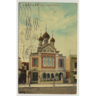 Buenos Aires / Argentina: Iglesia Ortodoxa (Vintage Postcard: 1921)