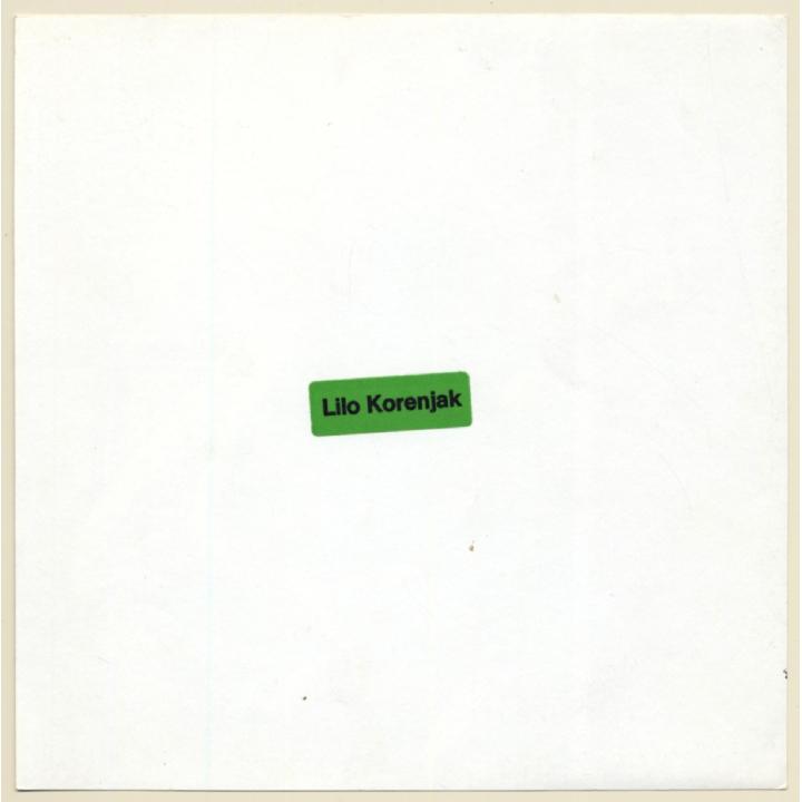 Erotic Study: Semi Nude Kisssing Girlfriends Breast*2 / Lingerie - Lesbian INT (Vintage Photo KORENJAK 1970s/1980s)