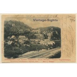 Pegnitztal / Germany: Kurhotel Rupprechtstegen (Vintage PC 1900)