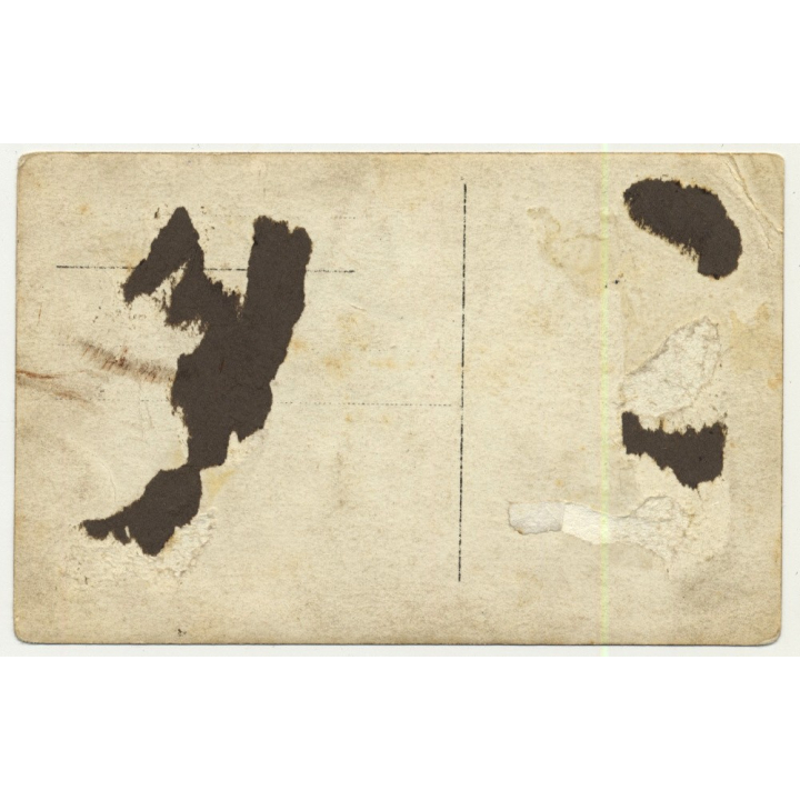 German Boatmen In Front Of Schiffer Verband Rheingold Zahlstelle (Vintage Photo PC  ~1920s)