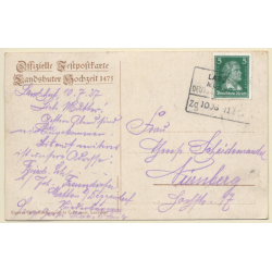 Landshuter Hochzeit: Einzug Georgs Des Reichen 1475 (Vintage PC 1927)