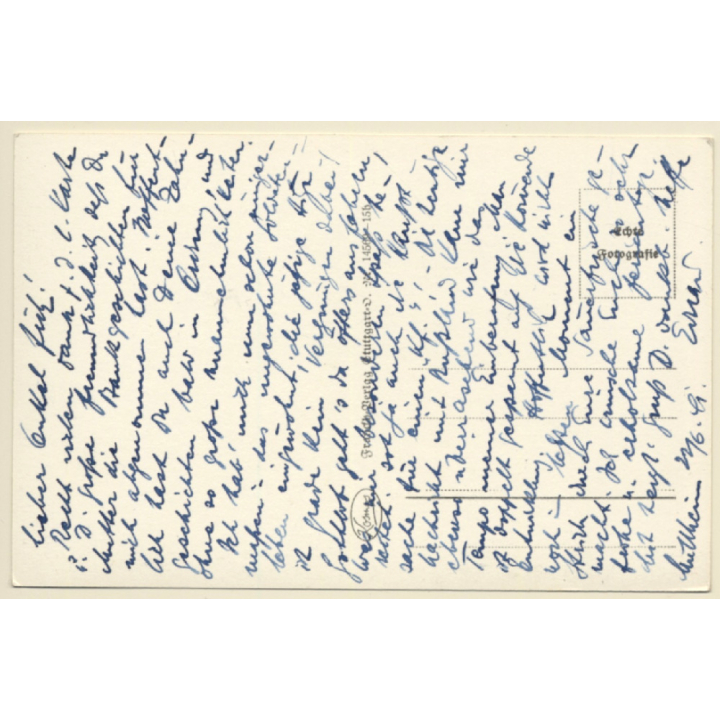 Müllheim In Baden / Germany: Wilhelmstraße (Vintage RPPC)