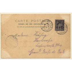Paris / France: Le Pont Alexandre III (Vintage PC Litho 1900)
