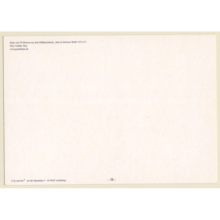 Gorden Thye: Artistic Nude Study *2 (Erotic PC Artcolor 2003)