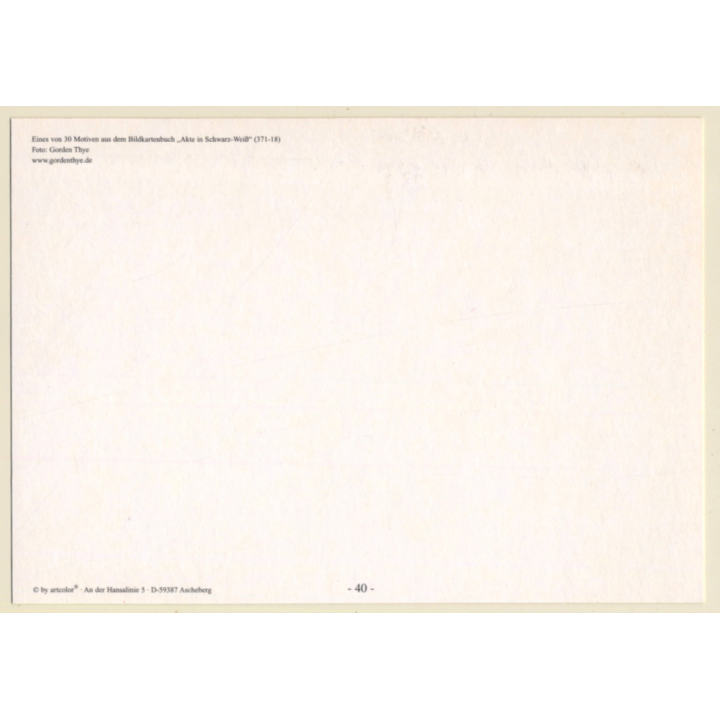 Gorden Thye: Artistic Nude Study *6 (Erotic PC Artcolor 2003)