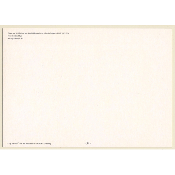 Gorden Thye: Artistic Nude Study *7 (Erotic PC Artcolor 2003)