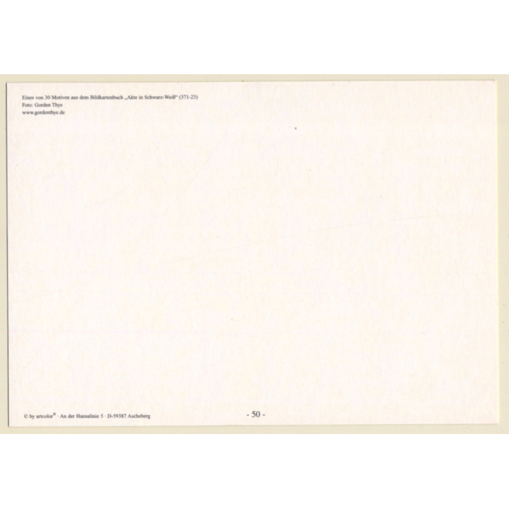 Gorden Thye: Artistic Nude Study *8 (Erotic PC Artcolor 2003)