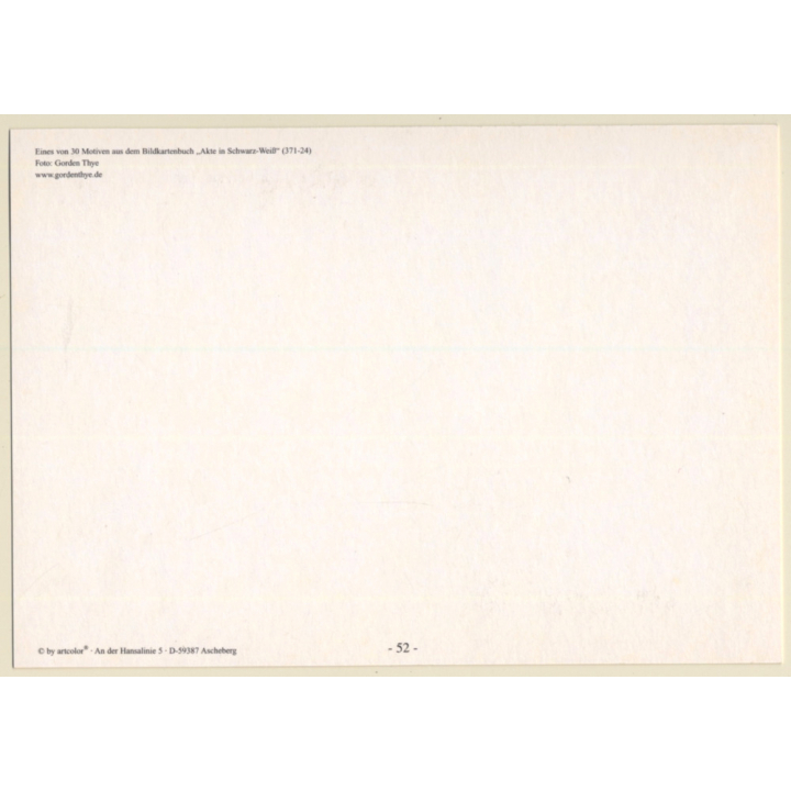 Gorden Thye: Artistic Nude Study *9 (Erotic PC Artcolor 2003)