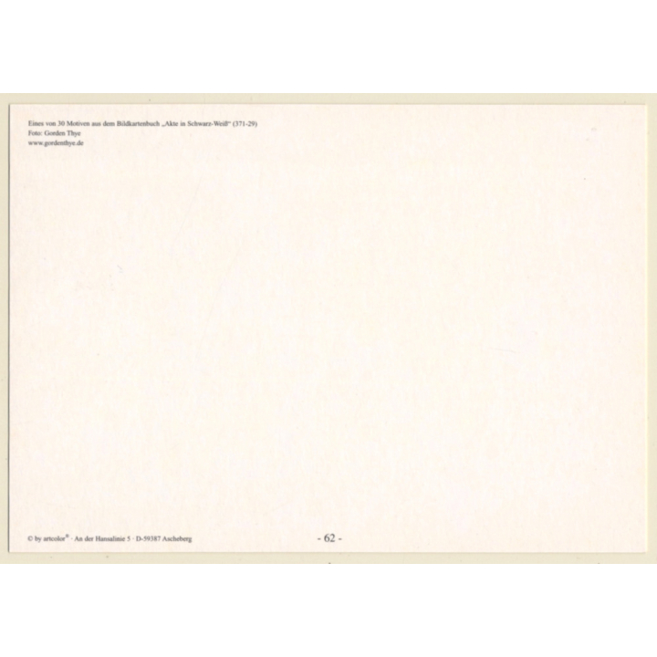 Gorden Thye: Artistic Nude Study *11 (Erotic PC Artcolor 2003)