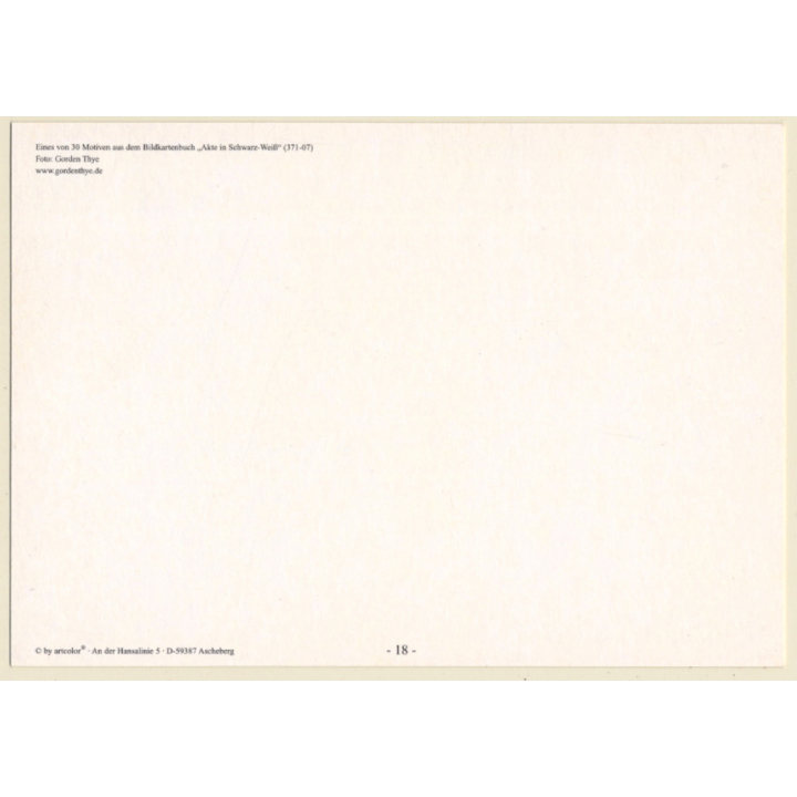 Gorden Thye: Artistic Nude Study *20 (Erotic PC Artcolor 2003)