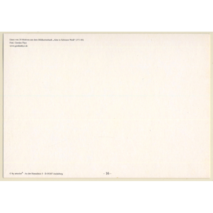 Gorden Thye: Artistic Nude Study *22 (Erotic PC Artcolor 2003)