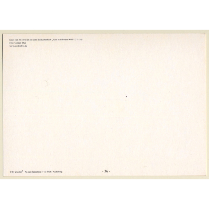 Gorden Thye: Artistic Nude Study *28 (Erotic PC Artcolor 2003)