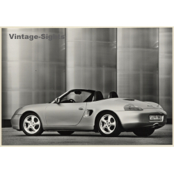 Porsche Boxster Modelljahr 1998 Mittelmotor 6 Zylinder (Werkfoto Porsche AG)