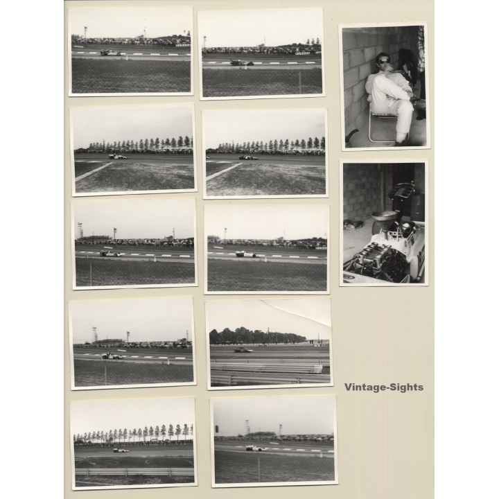 Nivelles-Baulers GP Formula 1 / Racing Cars & Track (24 Vintage Photos 1972)