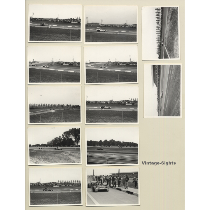 Nivelles-Baulers GP Formula 1 / Racing Cars & Track (24 Vintage Photos 1972)